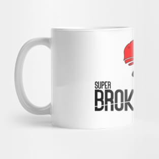 Broke Bros. Red Mug